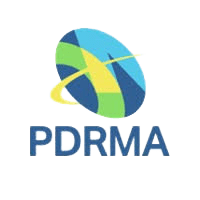 a logo with a black background