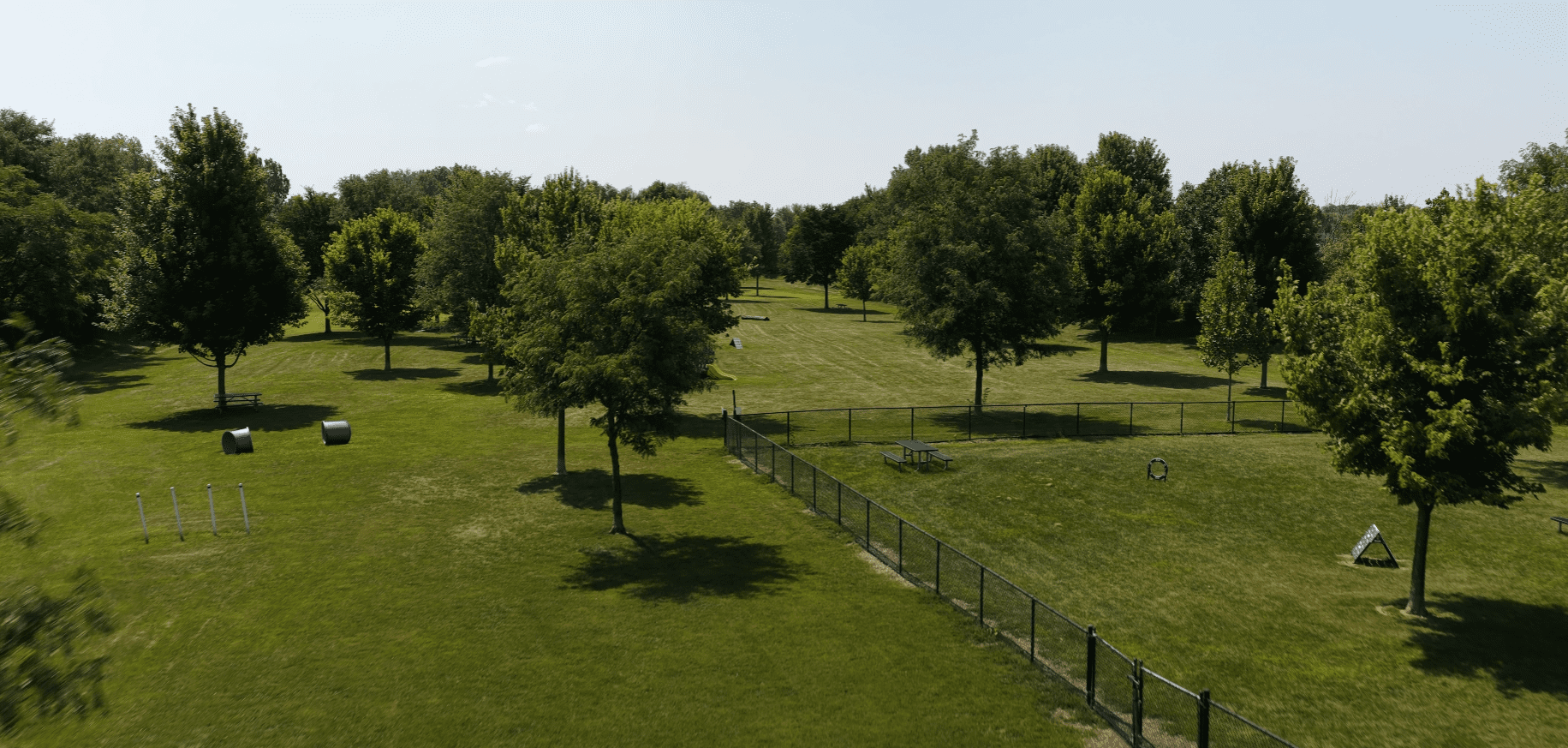 Freedom Run dog Park Arial